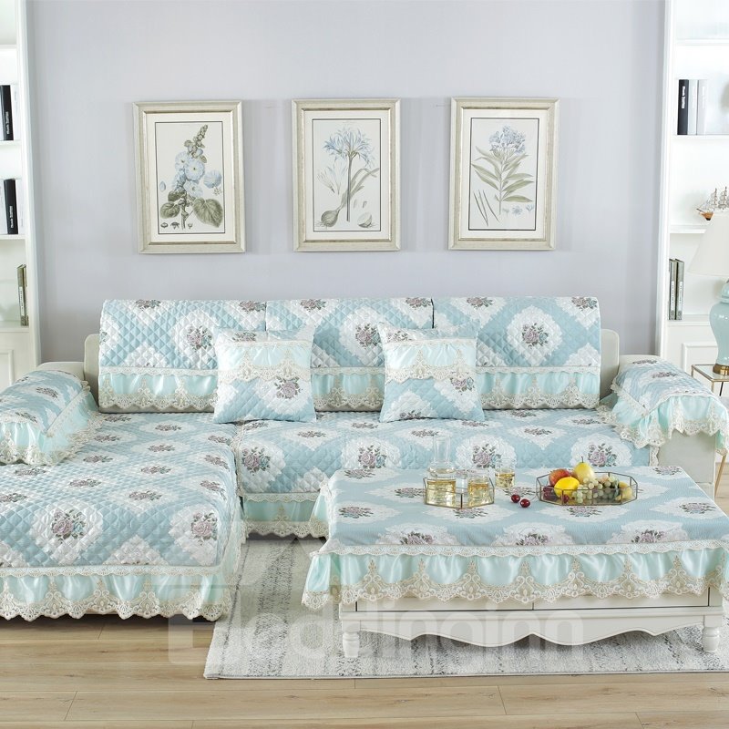 European Style Prevent Stains Wearproof Polyester Sofa Covers