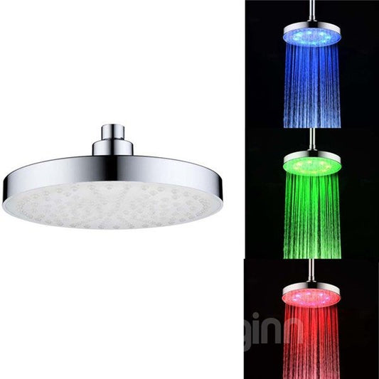 8'' Temperature Sensitive LED Color Changing Shower Head