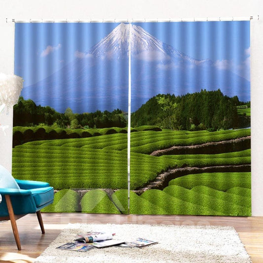 Beddinginn Pastoral Landscape Blackout Curtains/Window Screens