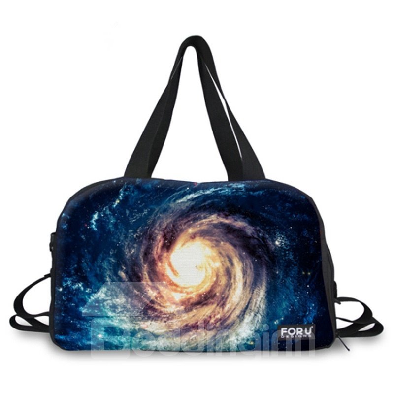 Cool Vortex Cloud Pattern 3D Painted Travel Bag