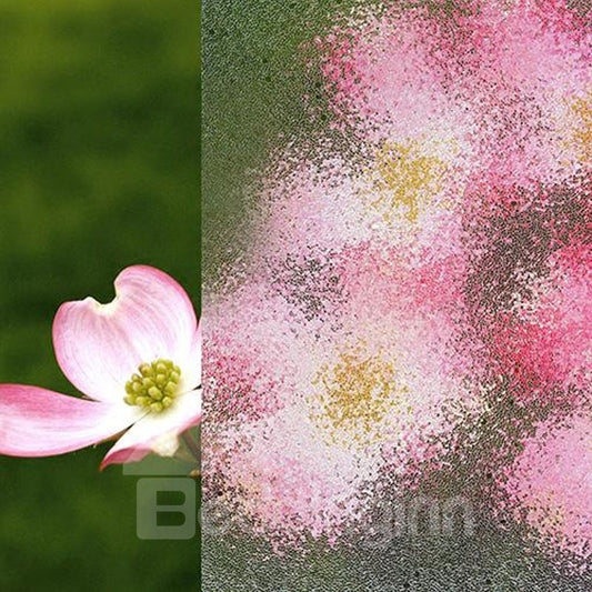 Glass Obscure Window Film Static Frosted Sticker Dull Polish