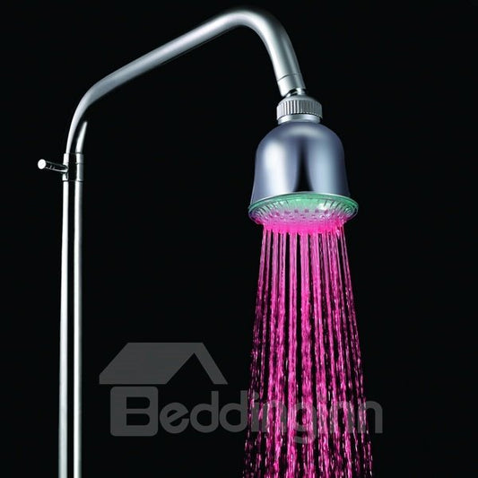 Einzigartiger bunter LED-Duschkopf-Wasserhahn, der die Farbe je nach Temperatur ändert 