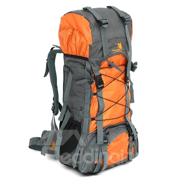 60L Waterproof Nylon Lightweight Travel High Capacity Outdoor Backpack