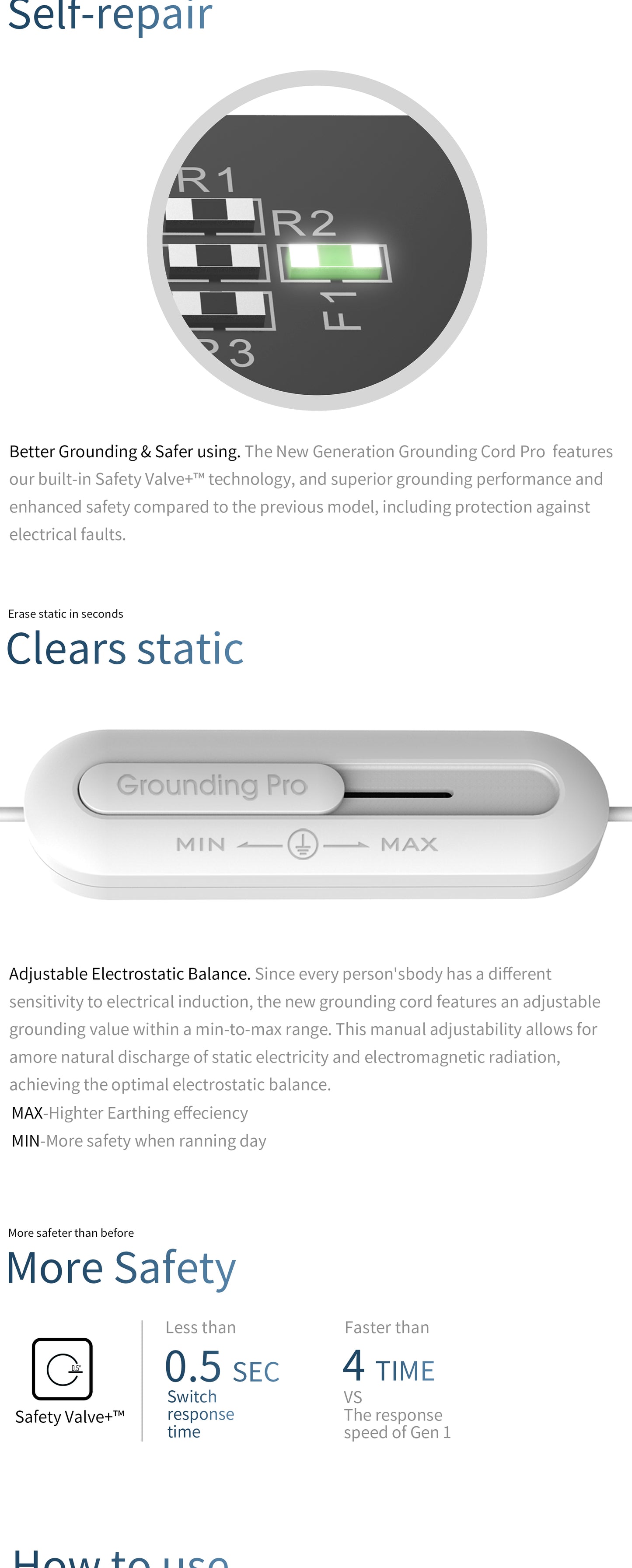 Grounding Fitted Sheet, 400 TC Cotton Conductive Sheet with Silver Fiber, Antimicrobial Healthy Bedding Set