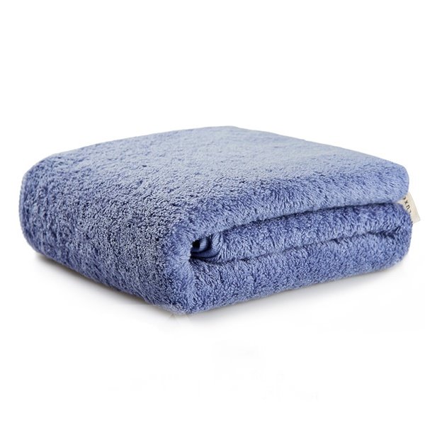 Concise Style Super Thick Solid Color Bath Towel