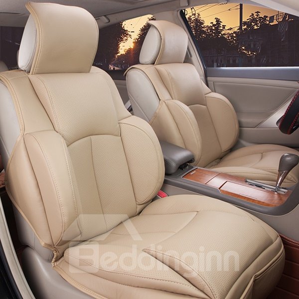 Luxurious Designed For Comfort PU Leatherette Universal Car Seat Covers Fit for Sedan Van Truck