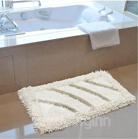 High Quality Solid Color  Contemporary Bath Rug