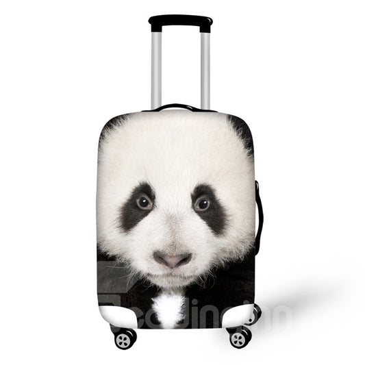 Protector de maleta impermeable con patrón lindo Panda 3D 19 20 21