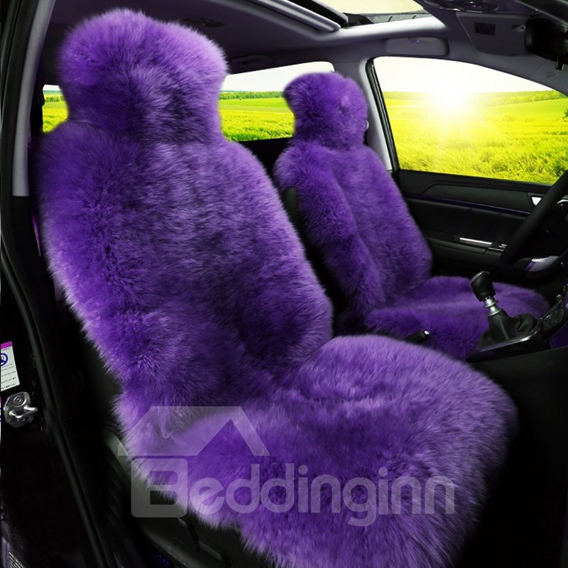 New Comfortable And Soft Lambswool Warm Fashion Car Seat Cover