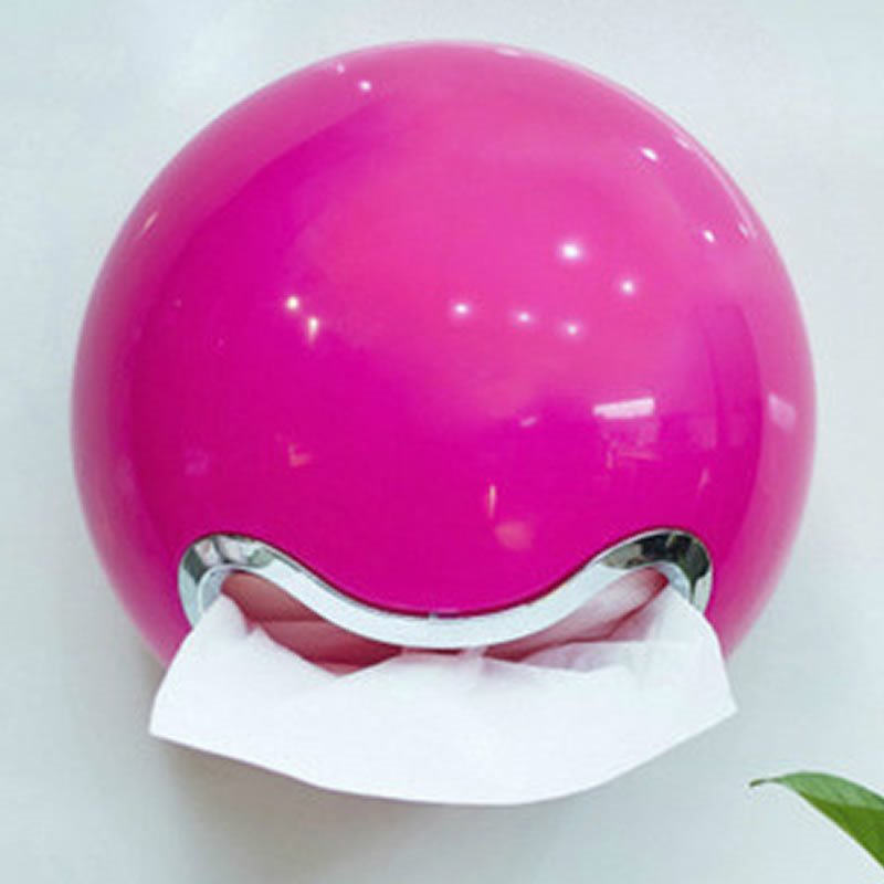 Creative Adorable Candy Color Round Toilet Paper Holder