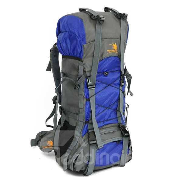 60L Waterproof Nylon Lightweight Travel High Capacity Outdoor Backpack