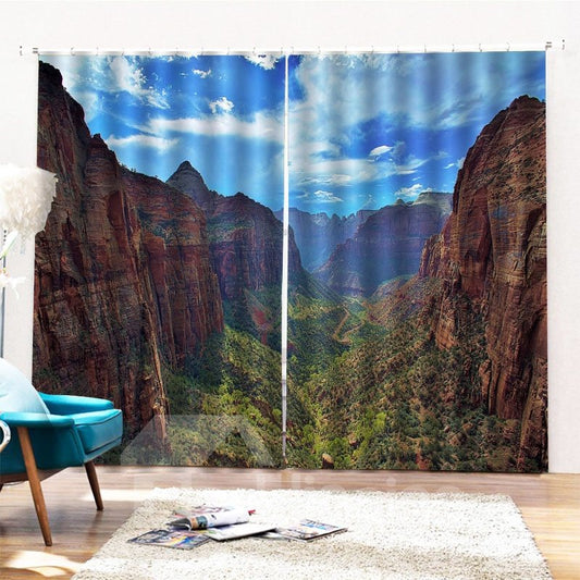 Beddinginn 3D Modern Sky Decoration Curtains/Window Screens