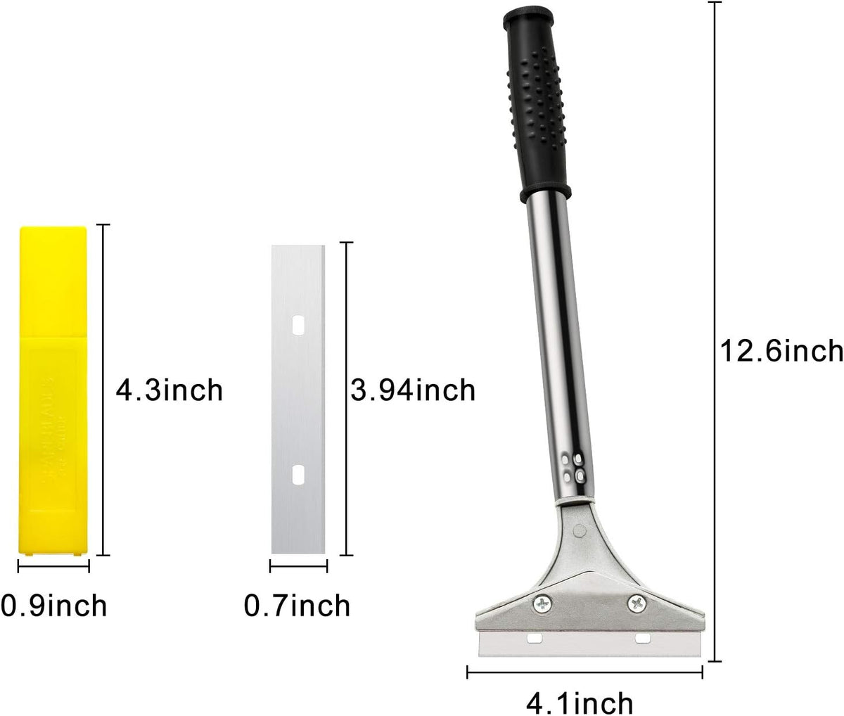 4 Inch Razorblade 4 Inch Razor Blade Scraper Tool Tile Paint Scraper Floor Wall Paper Re ...