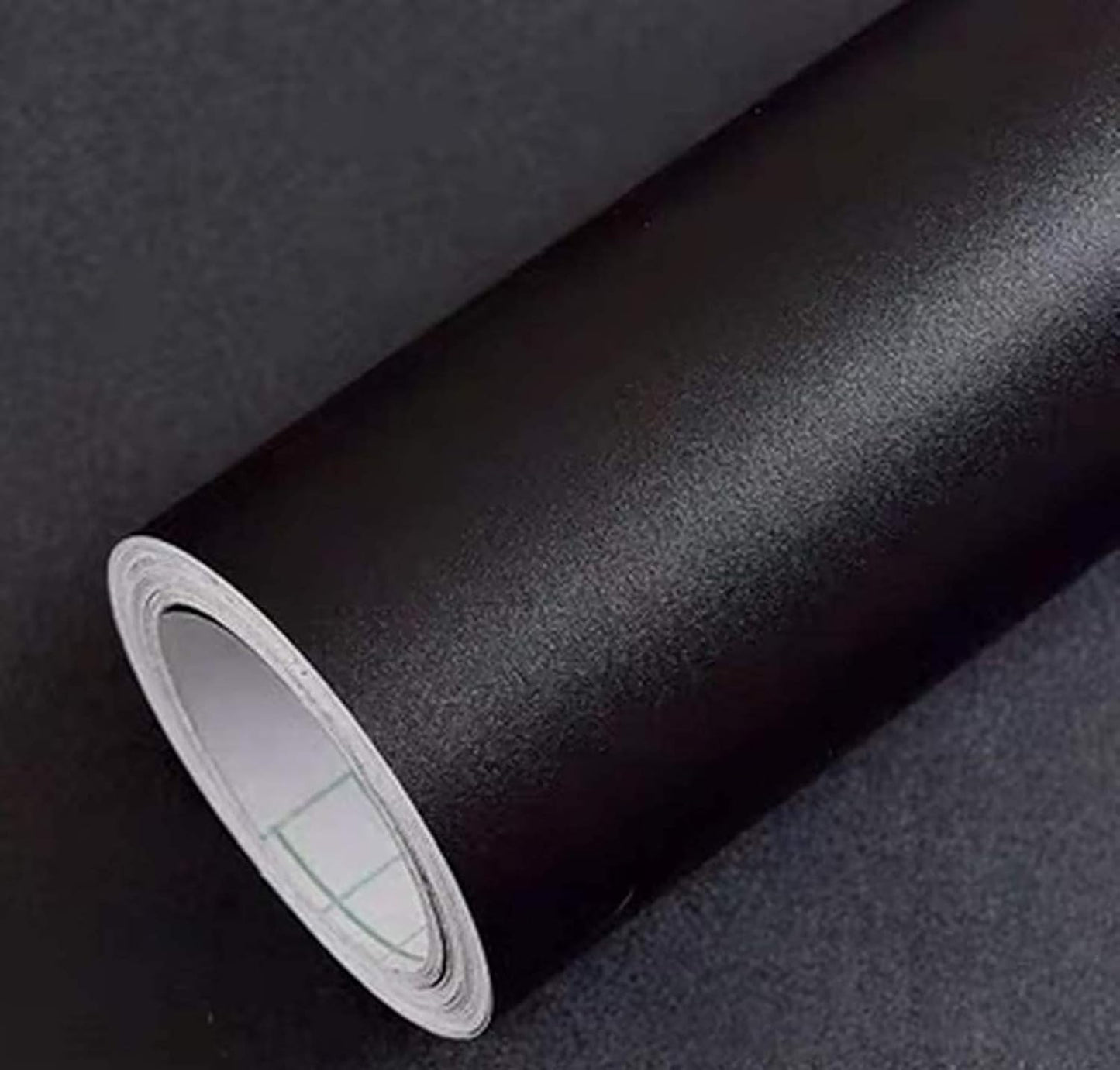 Yancorp Papel de contacto negro mate de 120 pulgadas, papel pintado despegable y adhesivo, papel de contacto extraíble para gabinete, cajón autoadhesivo, barra y encimera (16 x 120 pulgadas, negro)