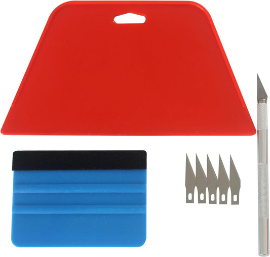 Kit de herramientas para alisar papel tapiz para aplicar papel tapiz despegable y adhesivo, azulejo contra salpicaduras de vinilo 