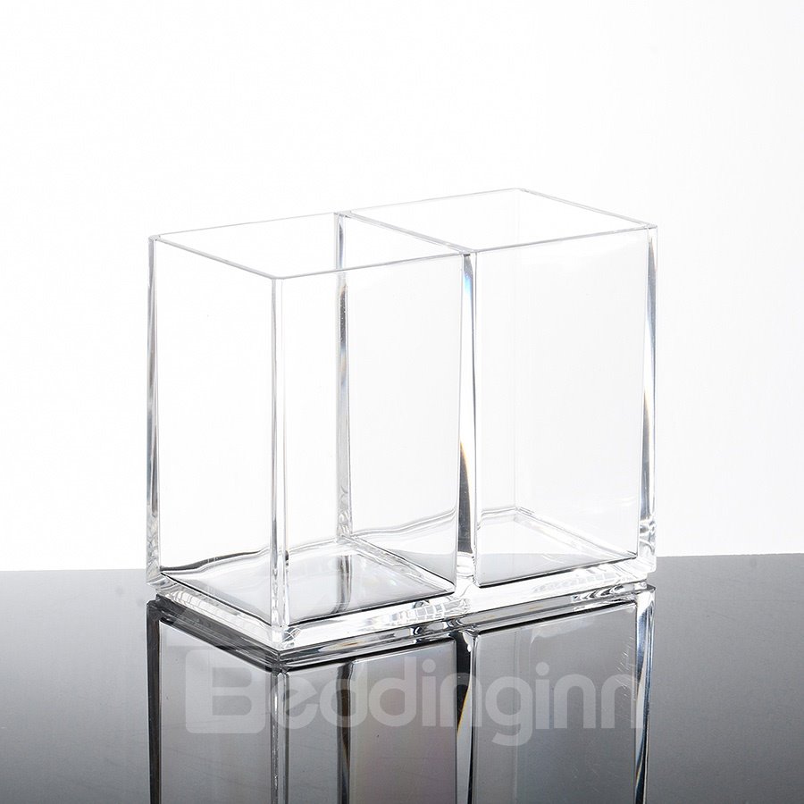 11,7 * 6,2 * 9,4 cm umweltfreundliche kosmetische Aufbewahrungsbox aus Acrylmaterial