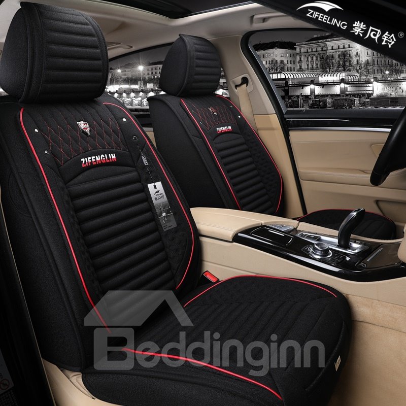 Superior Cool Flax Material F-Series Ram Tacoma Sierra Silverado Colorado Etc Universal Truck Seat Covers