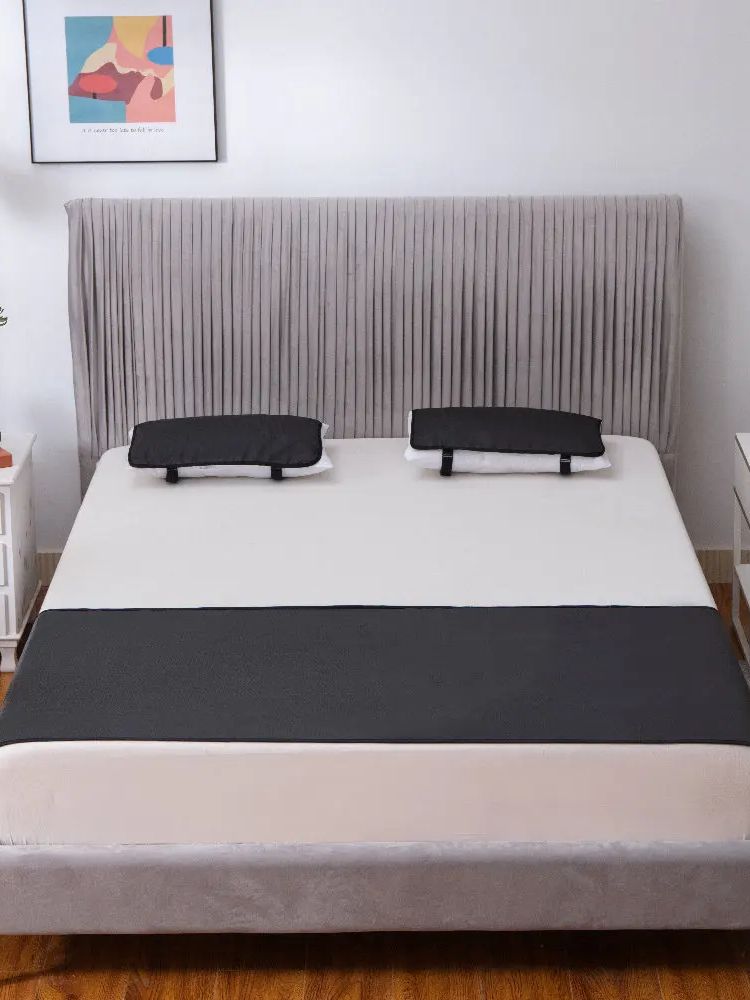 Grounding Earthing Bed Mat 140x180cm Leather Pad Breathable Conductive Sleep Therapy Mat for Optimal Rest And Wellbeing