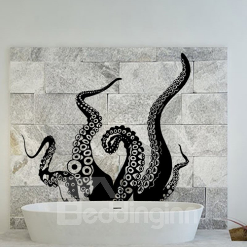 Animals Vinyl Wall Art Giant Octopus Tentacles Wall Decal Sticker