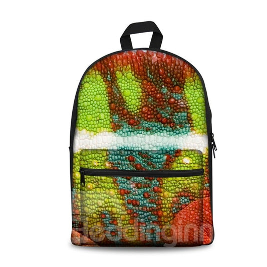 Neue Mode 3D Modern Style Abstrakte Malerei Rucksack Studenten Schule Campus Taschen
