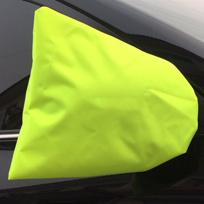 Cubierta impermeable para espejo retrovisor de lavado de coches, cubierta de tela reflectora para construcción cosmética, cubierta para espejo de marcha atrás para coche, antiarañazos y anticongelante