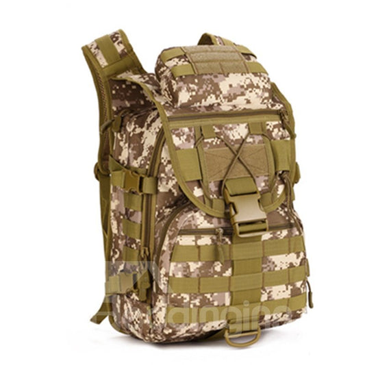 40L Waterproof High Capacity MOLLE Lightweight Mesh Outdoor Backpack