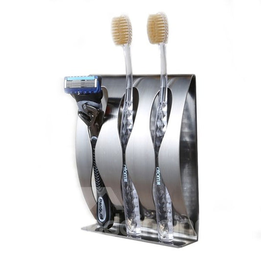 Wall Mounted Durable Stainless Steel Toothbrush Holder