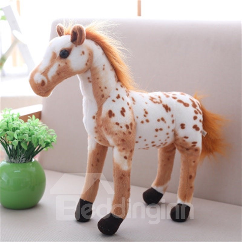 Cute Emulational Horse Shape Soft and Breathable Plush Baby