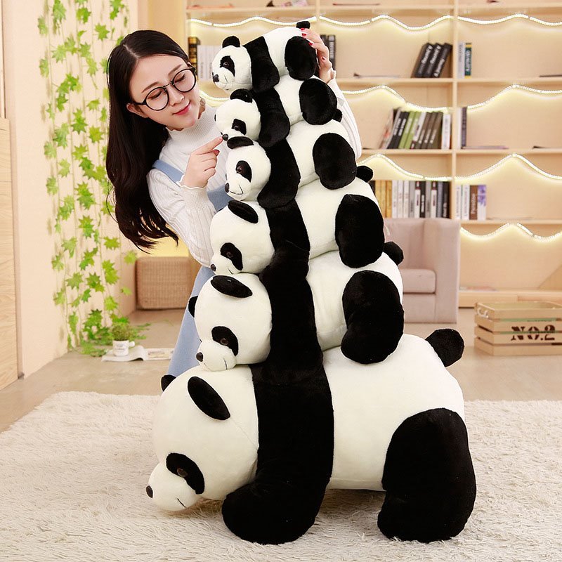 Muñeco Panda Creativo Juguete Regalo Para Niños Ocho Tamaños