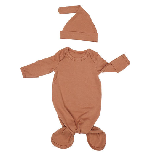 Cute Newborn Sleeping Bag Anti-kick Quilt Baby Clothes 1 Swaddling Clothes 1 Hat