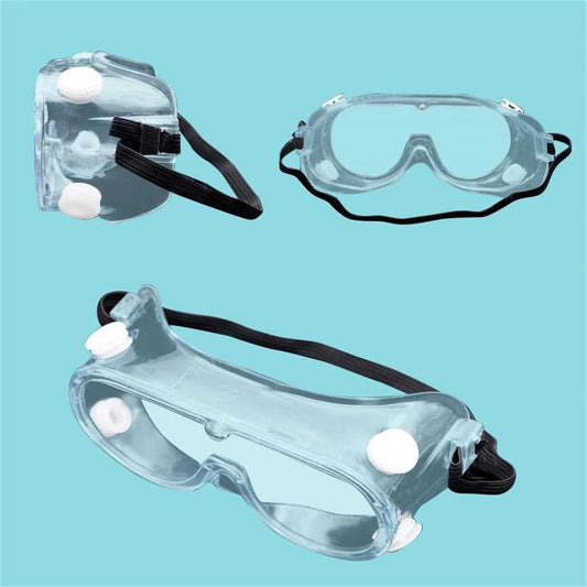 Gafas de seguridad Gafas protectoras Gafas de aislamiento antivaho Ventilación de cuatro orificios completamente sellada para prevenir bacterias