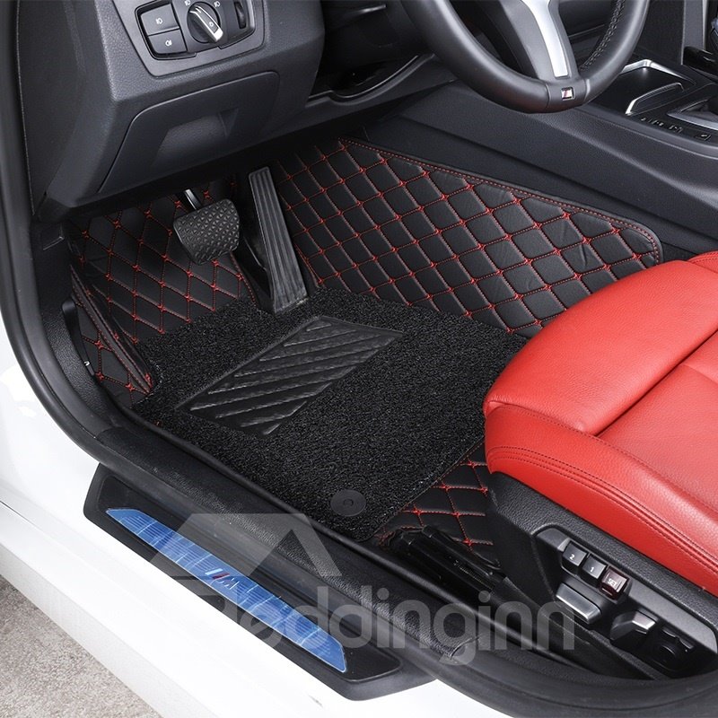 Plain Pattern XPE Material Coil Waterproof Custom Fit Car Floor Mat