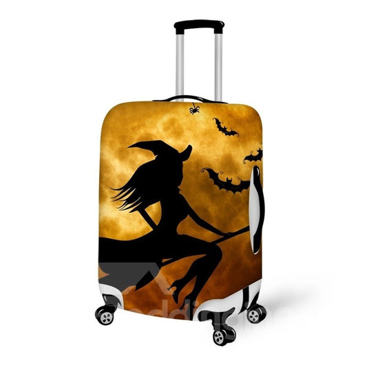 Halloween Witch Night Waterproof Suitcase Protector for 19 20 21