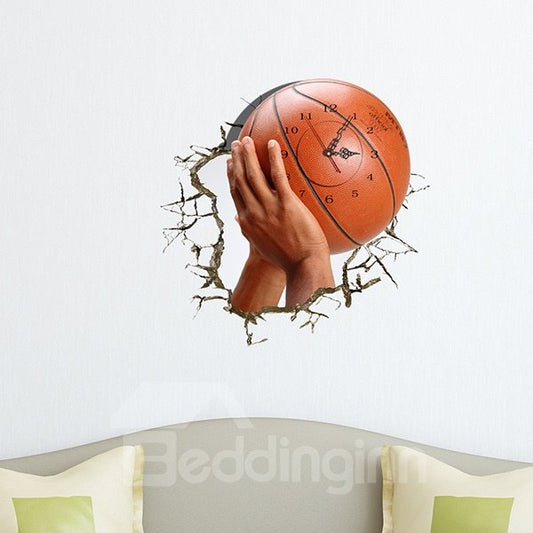 Sporty and Simple Design 3D Wall Clock