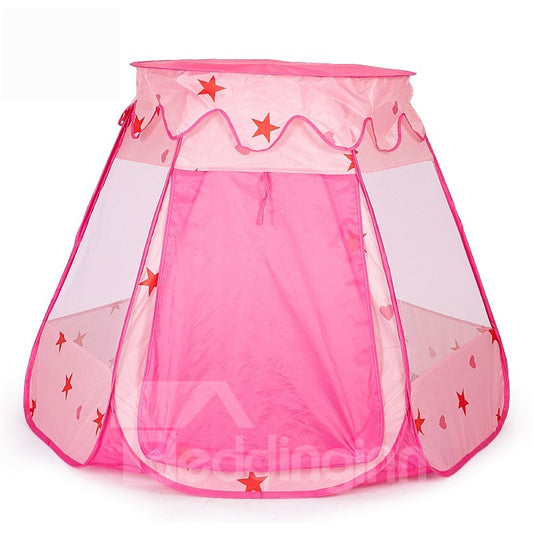 Polka Dots Simple Style Polyester Kids Indoor Playing Tent