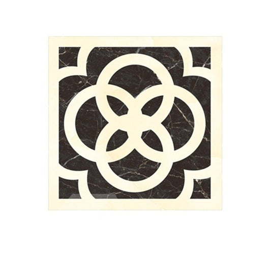 Square Pattern PVC Waterproof Eco-friendly Floor Art Tile Sticker