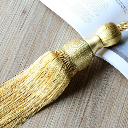 Nordic Pastoral 1 Paar Vorhang-Raffhalter, dekorative Quaste