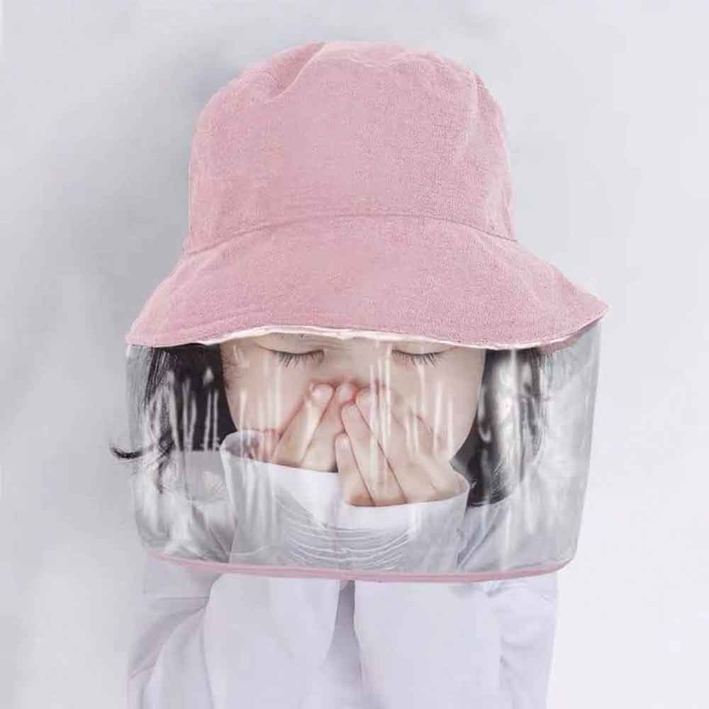 Prevención de epidemias para niños Protección antigotas Protección solar Sombrilla ultravioleta Gorra de pescador