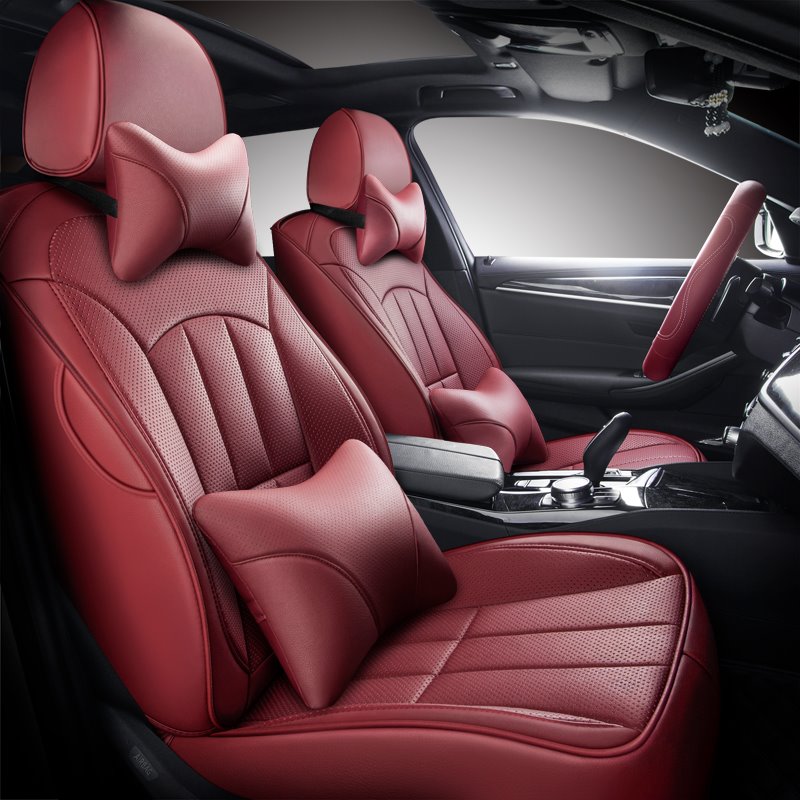 Estilo moderno Pureza del color Insípido ambiental Sin decoloración Sin descamación Compatibilidad con airbag Fundas de asiento personalizadas 