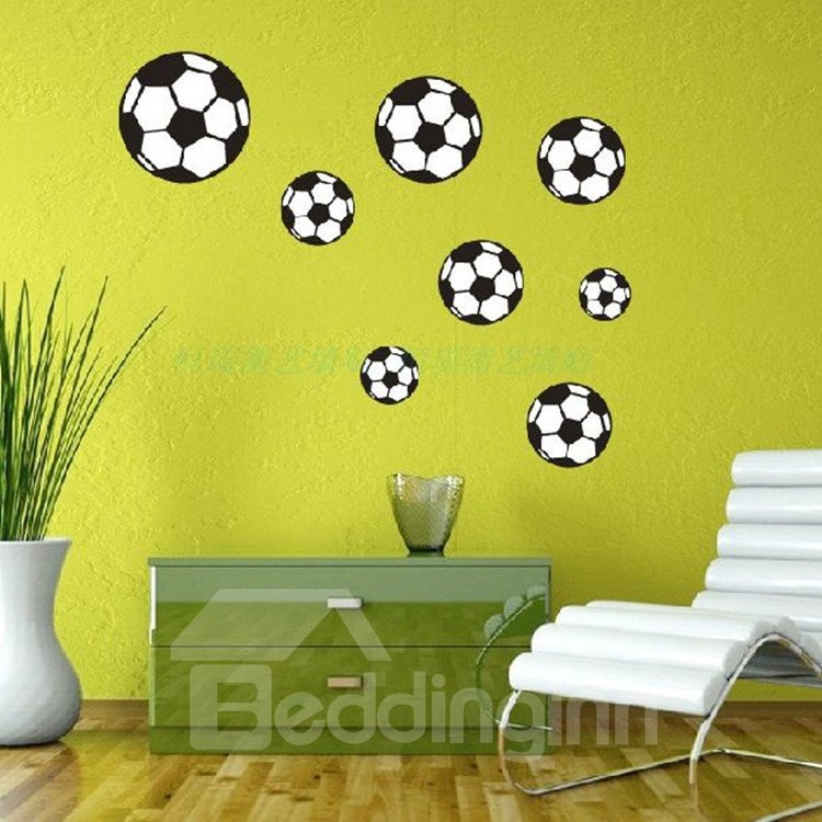 New Arrival Fabulous Football Patterns Floor Stickers or Wall Stickers