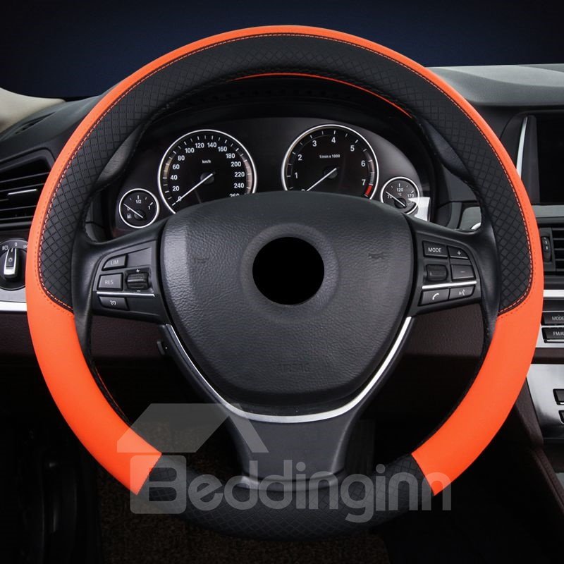 Microfiber Leather Permeability Microfiber Leather Cost-Effective Steering Wheel Cover