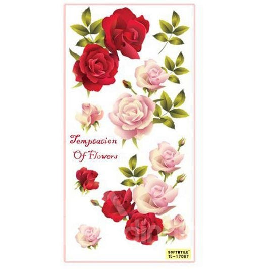 Fantásticas y hermosas pegatinas de pared con efecto de relieve extraíbles 