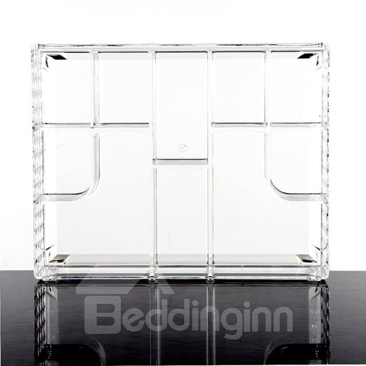 Acrylmaterial, umweltfreundlich, 14,3 x 6,9 x 25,5 cm, Kosmetik-Aufbewahrungsbox