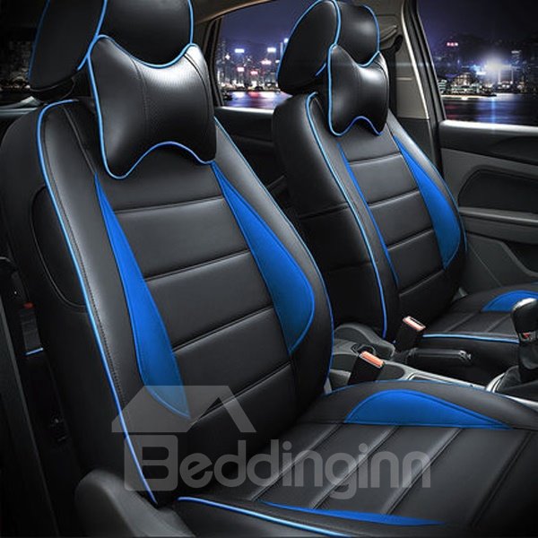 Funda de asiento de coche de ajuste personalizado con diseño elegante y estilo deportivo clásico y aerodinámico 
