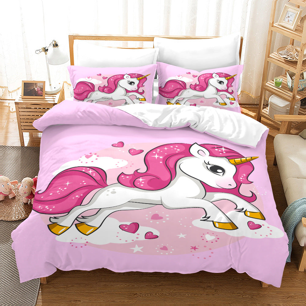 anime print bedding set