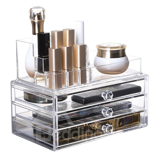 Umweltfreundliches Acrylmaterial, 23,9 x 15,5 x 18,8 cm, Aufbewahrungsboxen