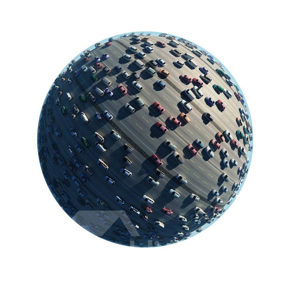 3D Mirror Cars Pattern Removable Mouse Pad Desk Stickers