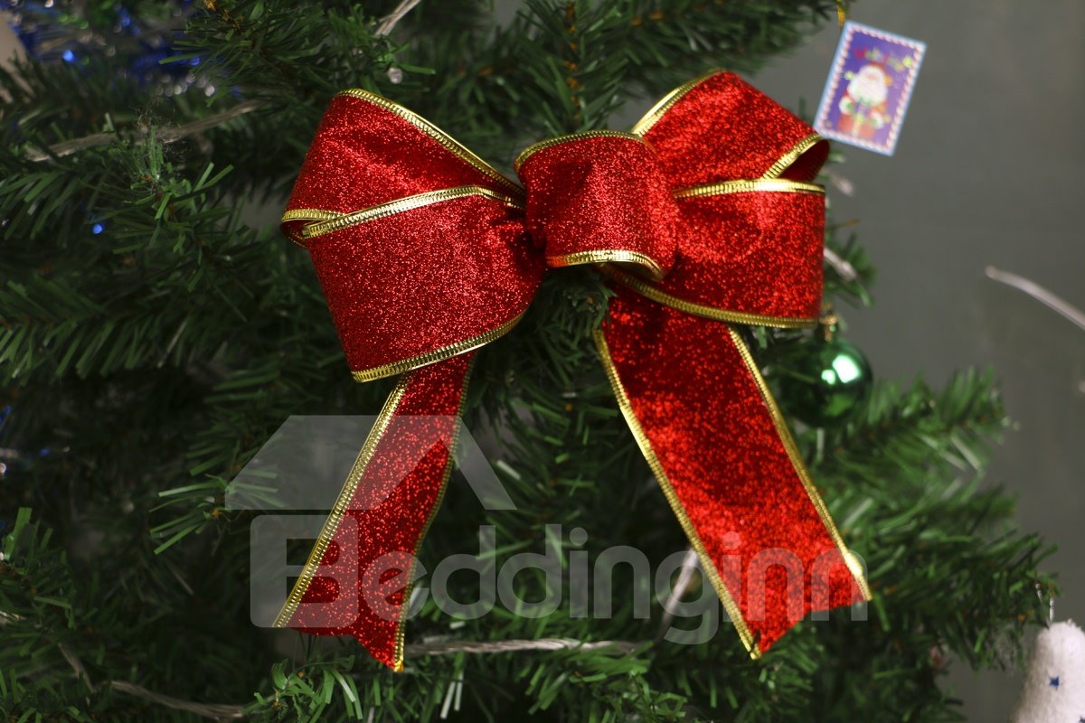 Christmas Ribbon Bows Tree Decorations and Party Decorative