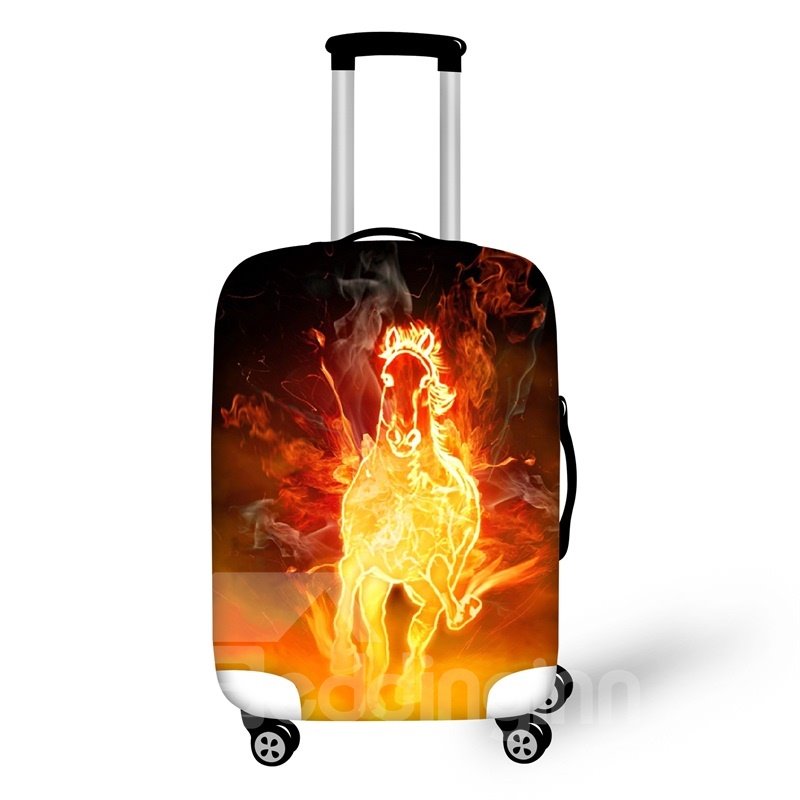 Fire Horse Running Travel Luggage Cover Suitcase Protector 19 20 21
