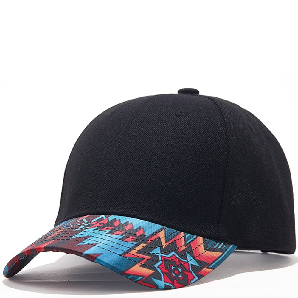 Casual Unisex Baseball Caps Summer Floral Appliques Headwear Adjustable Breathable Snapback Outdoor Trucker Hats